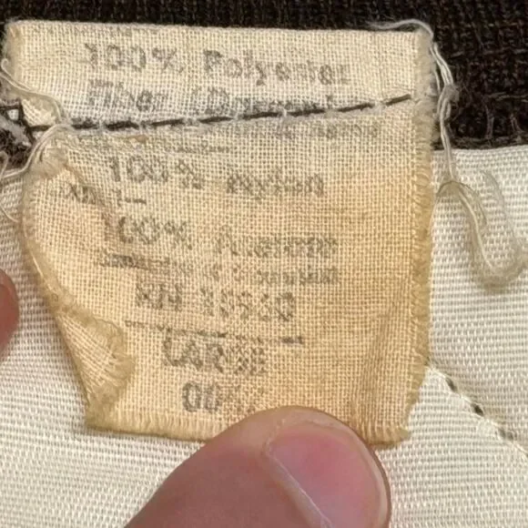 Vintage 50’s Quilted Hunting Bomber Jacket And Matching Pants Set - Picture 5 of 5